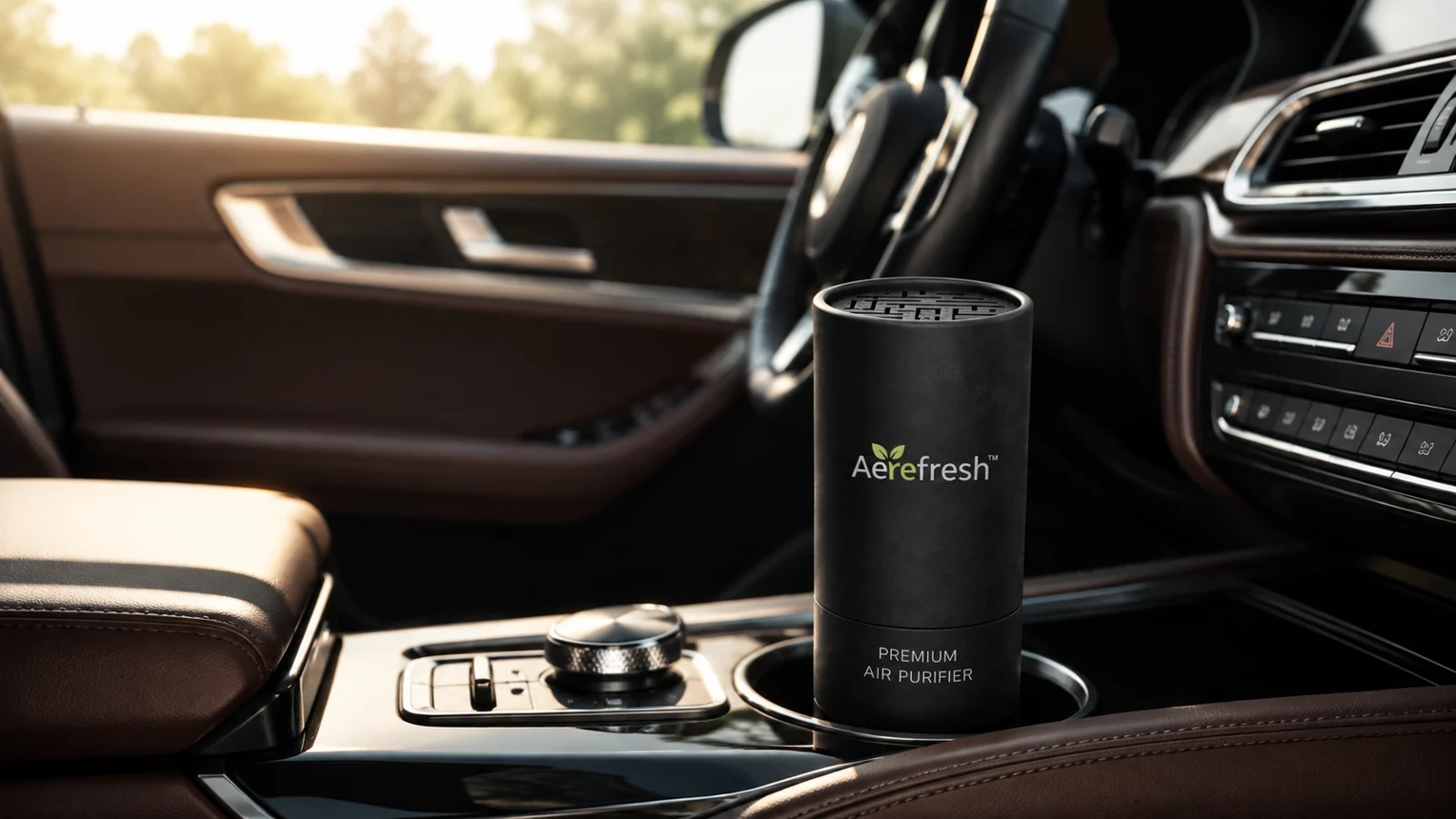 Aerefresh in a car