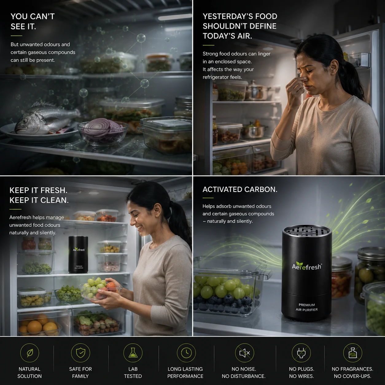 Aerefresh in the refrigerator