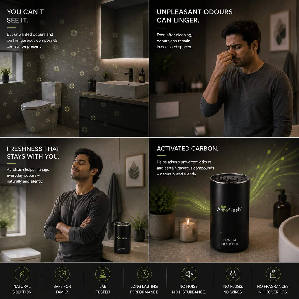 Aerefresh in the bathroom
